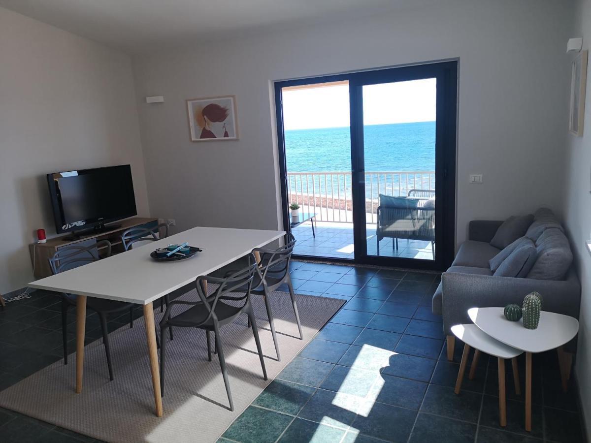 Casa Con Terrazza Fronte Mare Villa Santa Lucia  Eksteriør billede